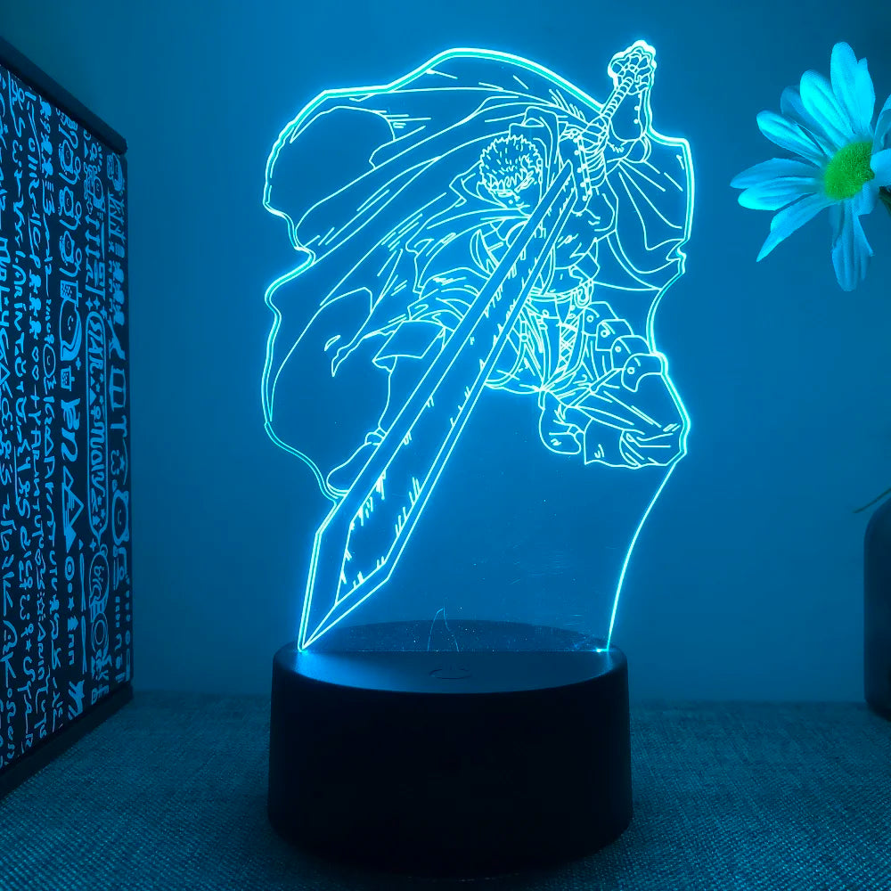 Berserk Guts Night Lamp