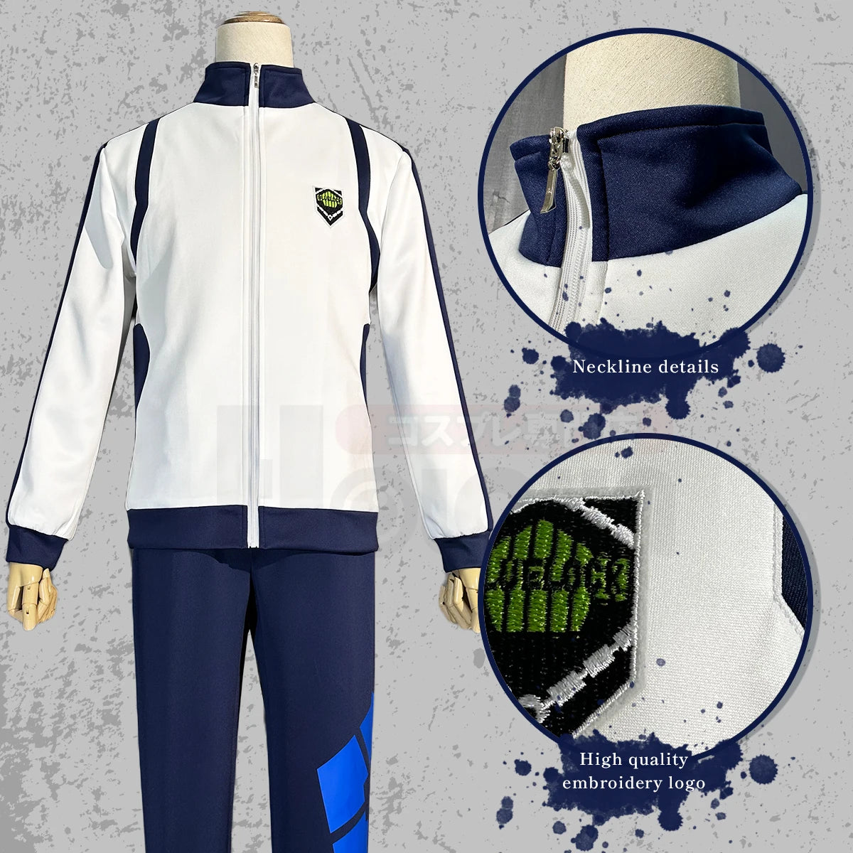 Blue Lock Anime Reo Nagi Bachira Isagi Chigiri Cosplay Costume Tracksuit Set