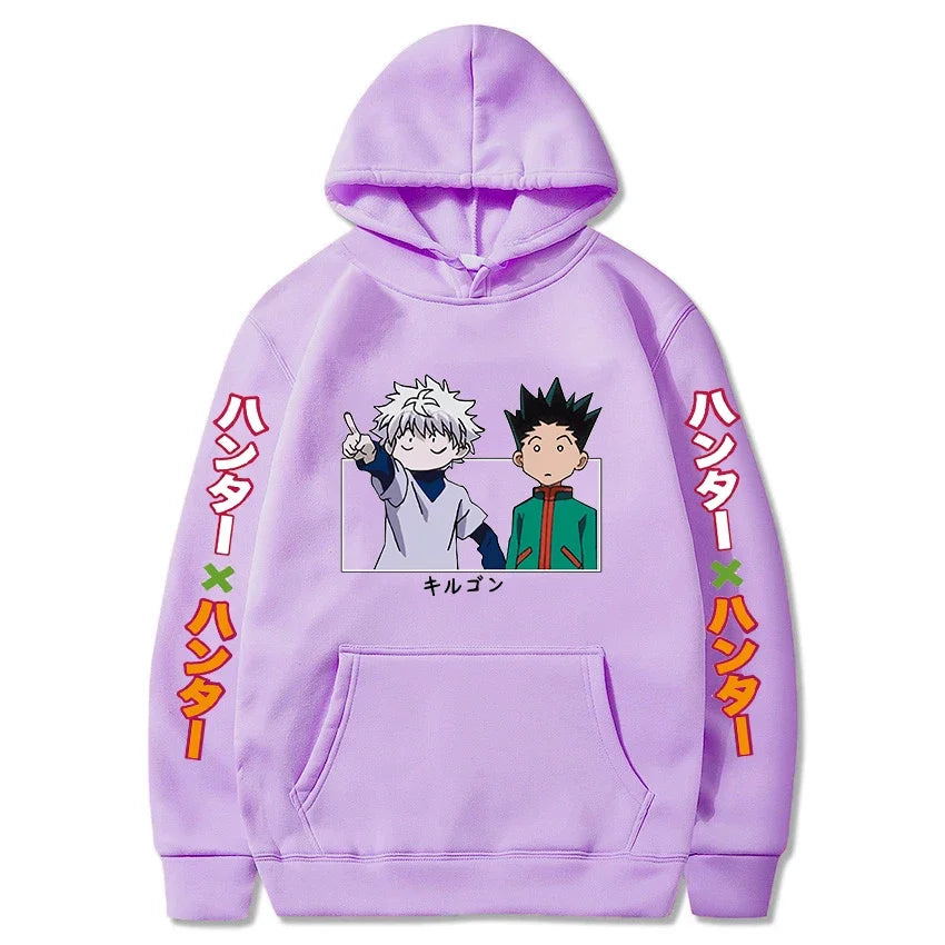 Hunter X Hunter Anime Gon Killua Hoodies set (Variants Available)