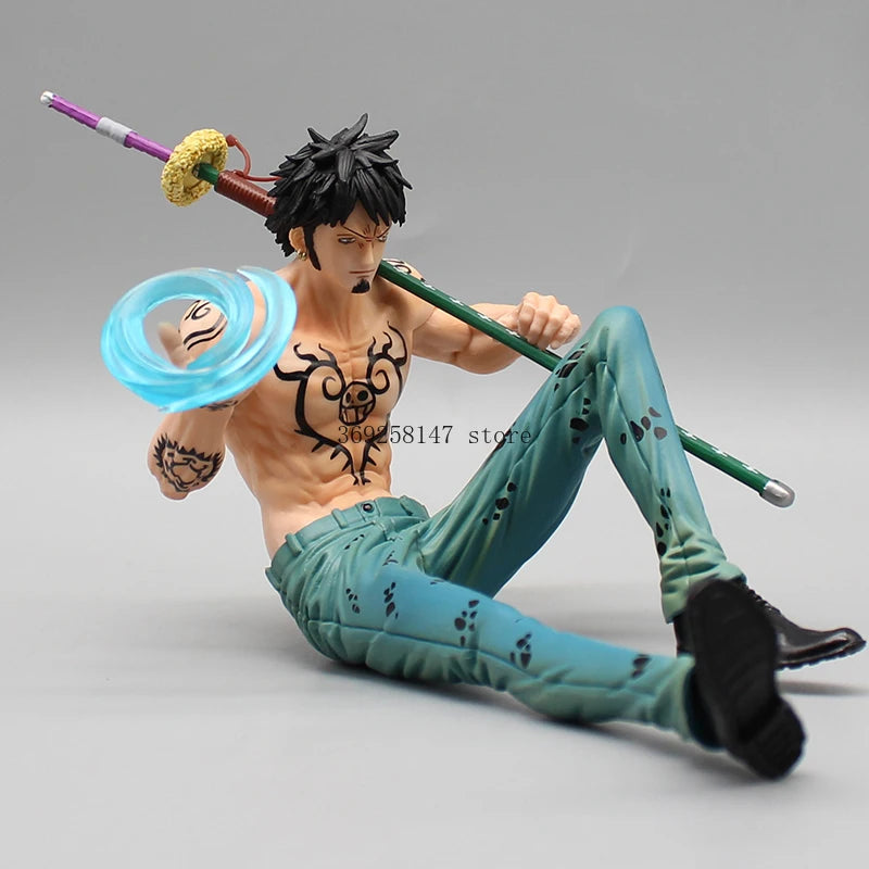 One Piece Anime Trafalgar D. Water Law 9.5cm Action Figure/Figurine