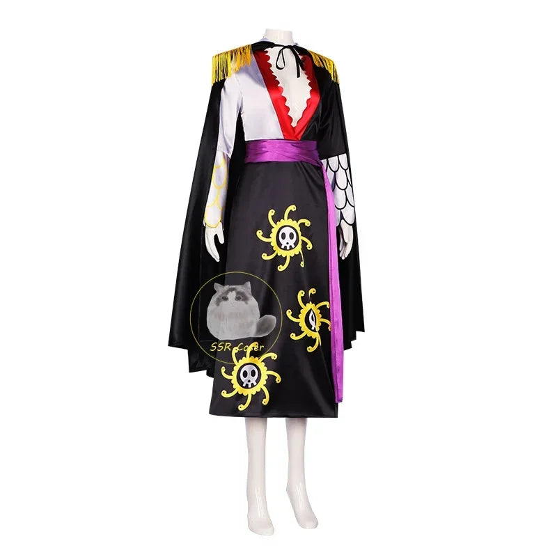 One Piece Anime Boa Hancock Cosplay Uniform