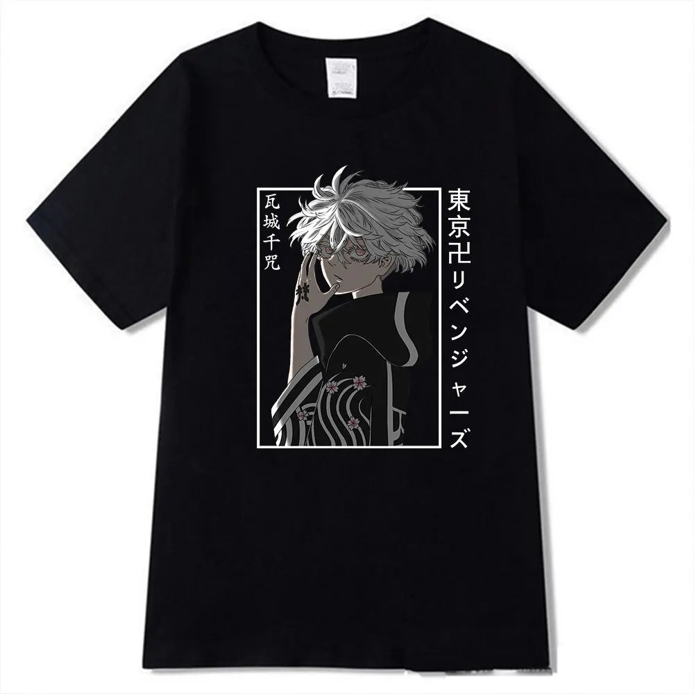 Tokyo Revengers Kawaragi Senju Graphic T-Shirt (Variants Available)