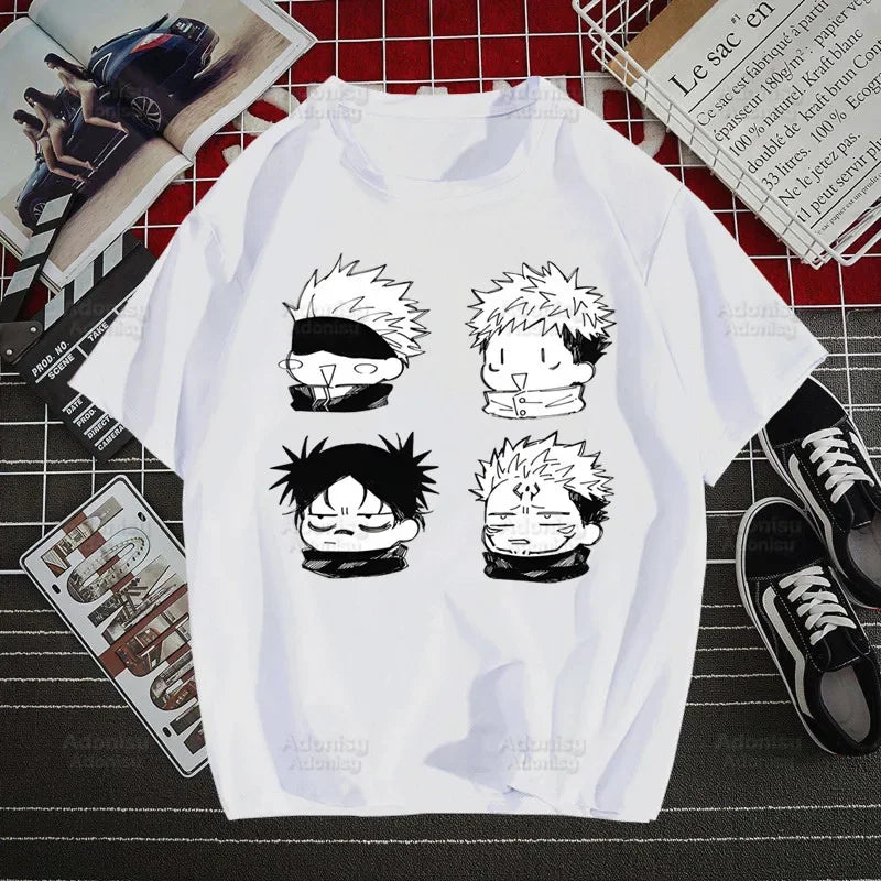 Harajuku-inspired Jujutsu Kaisen T-Shirt Set-1 (Variants Available)