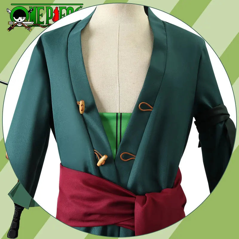 One Piece Roronoa Zoro Cosplay Costume