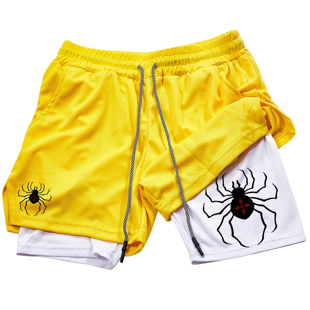 Anime Hunter X Hunter Inspired Athletic Shorts for Men