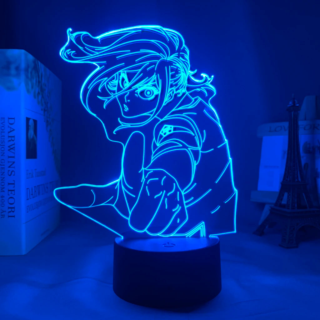 Blue Lock Anime Light Box Led Nightlight for Bedroom Decor