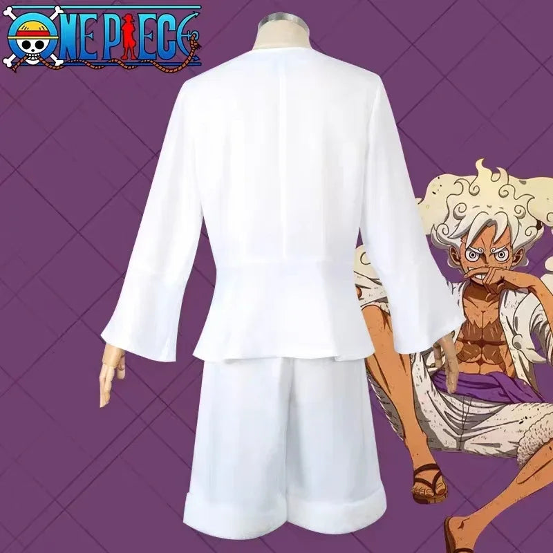 One Piece Gear 5 Nika Luffy Cosplay Costume