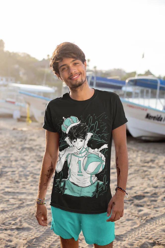 Haikyuu Anime Toru Oikawa Aoba Johsai T-Shirt