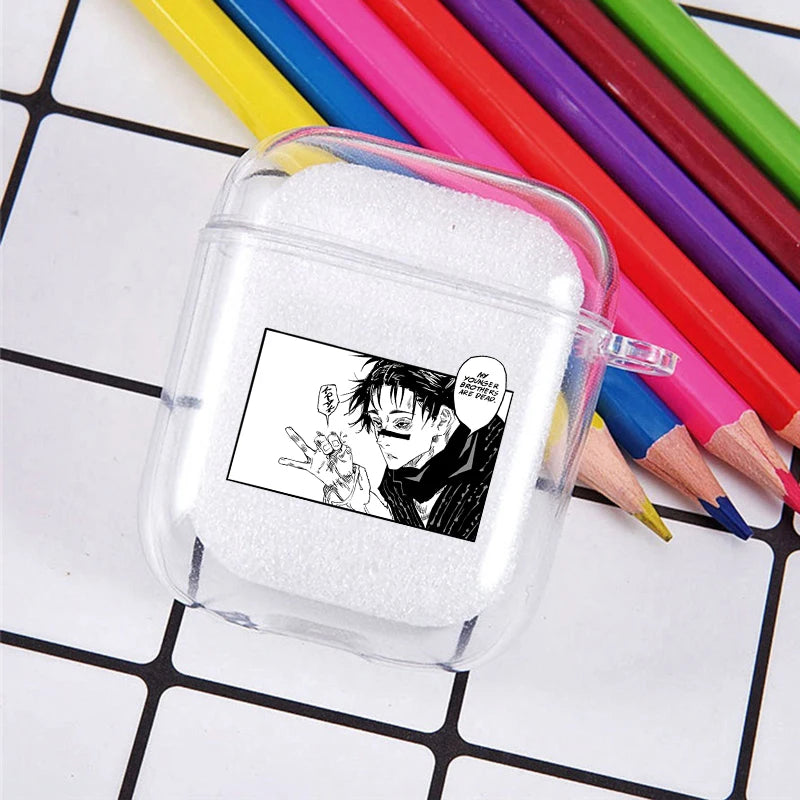 Jujutsu Kaisen Sukuna & Gojo Satoru Soft Silicone Airpods Case (Variants Available)