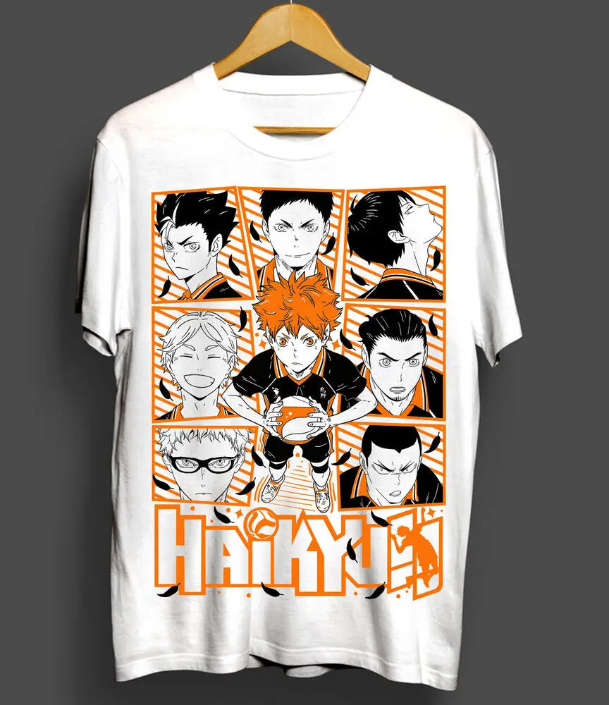 Haikyuu Anime Volleyball Kuroo Tetsurou Kozume Kenma T-shirt