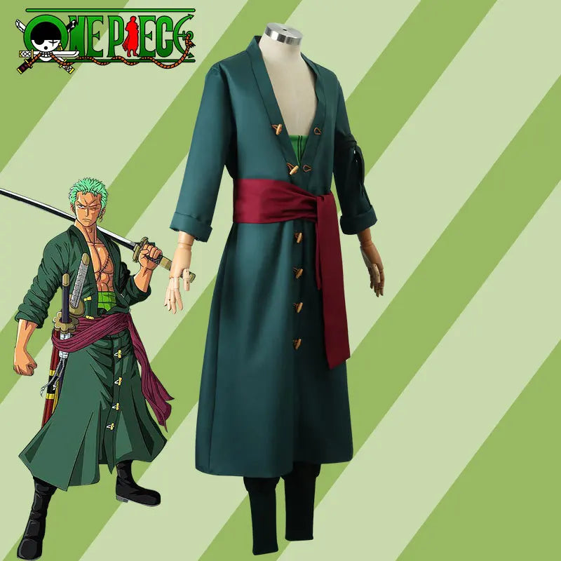 One Piece Roronoa Zoro Cosplay Costume