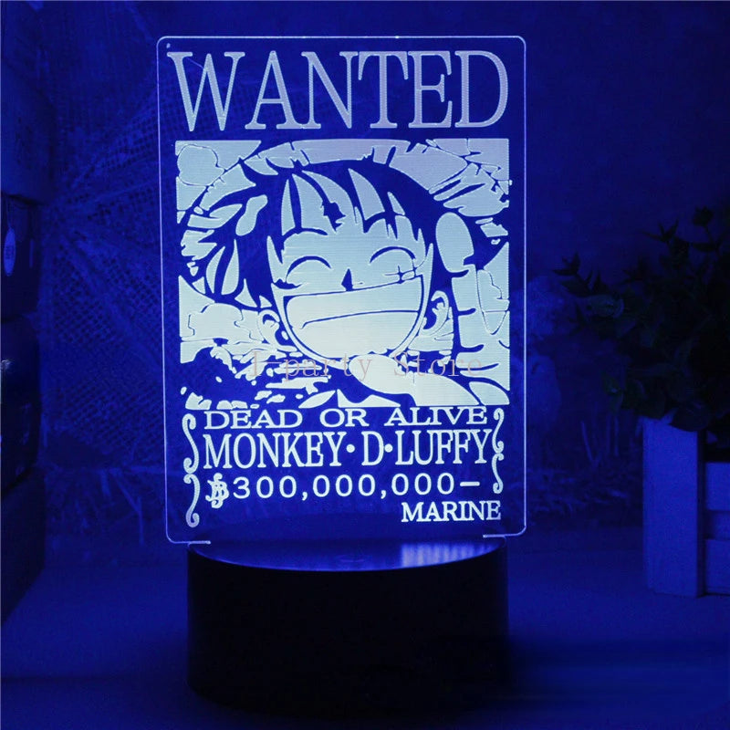 One Piece Luffy LED Night Light