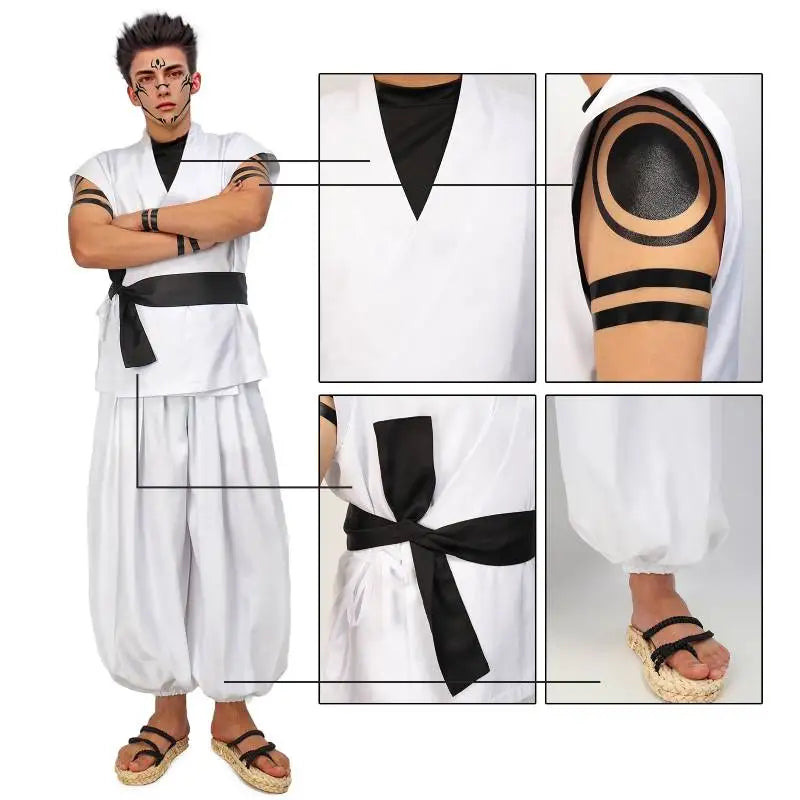 Ryomen Sukuna Cosplay Costume Jujutsu Kaisen