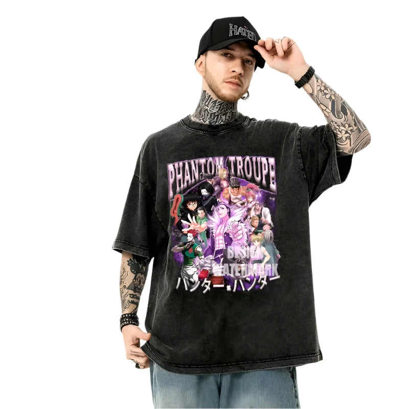 Anime Hunter x Hunter Oversized T shirts Set (Variants Available)