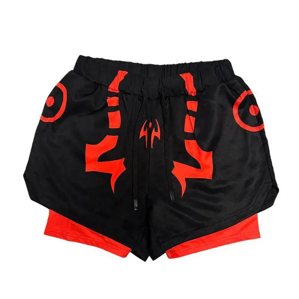 Jujutsu Kaisen Compression Set for Men - 3D Quick-Dry Workout Suit