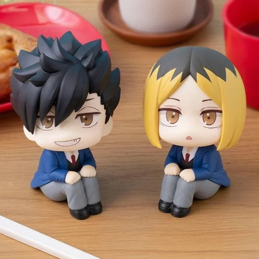 Haikyuu Anime 10cm Action Figures/Figurines Tetsurou Kuroo and Kozume Kenma