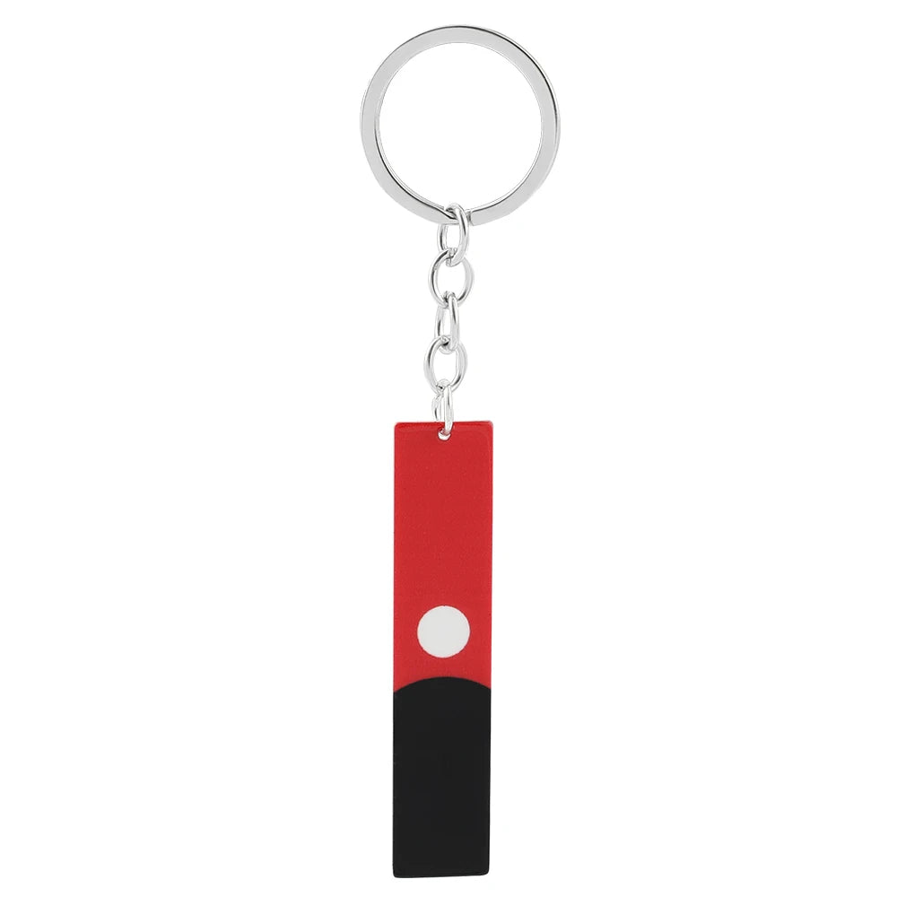 Tokyo Revengers Acrylic Red & Black Pendant Keychain