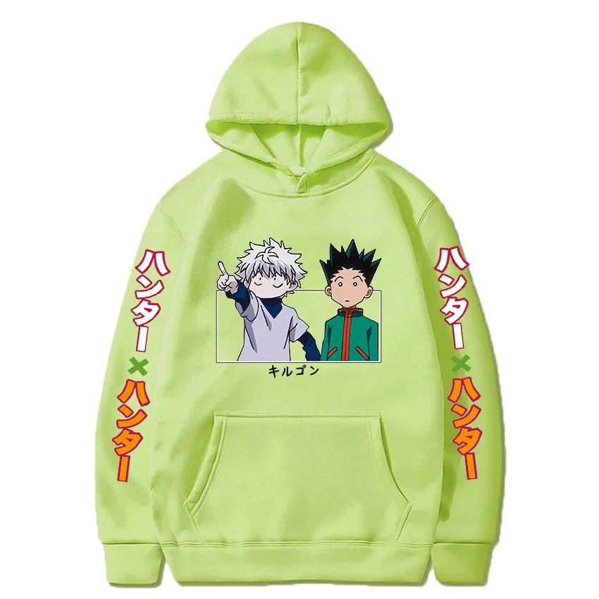 Hunter X Hunter Anime Gon Killua Hoodies set (Variants Available)