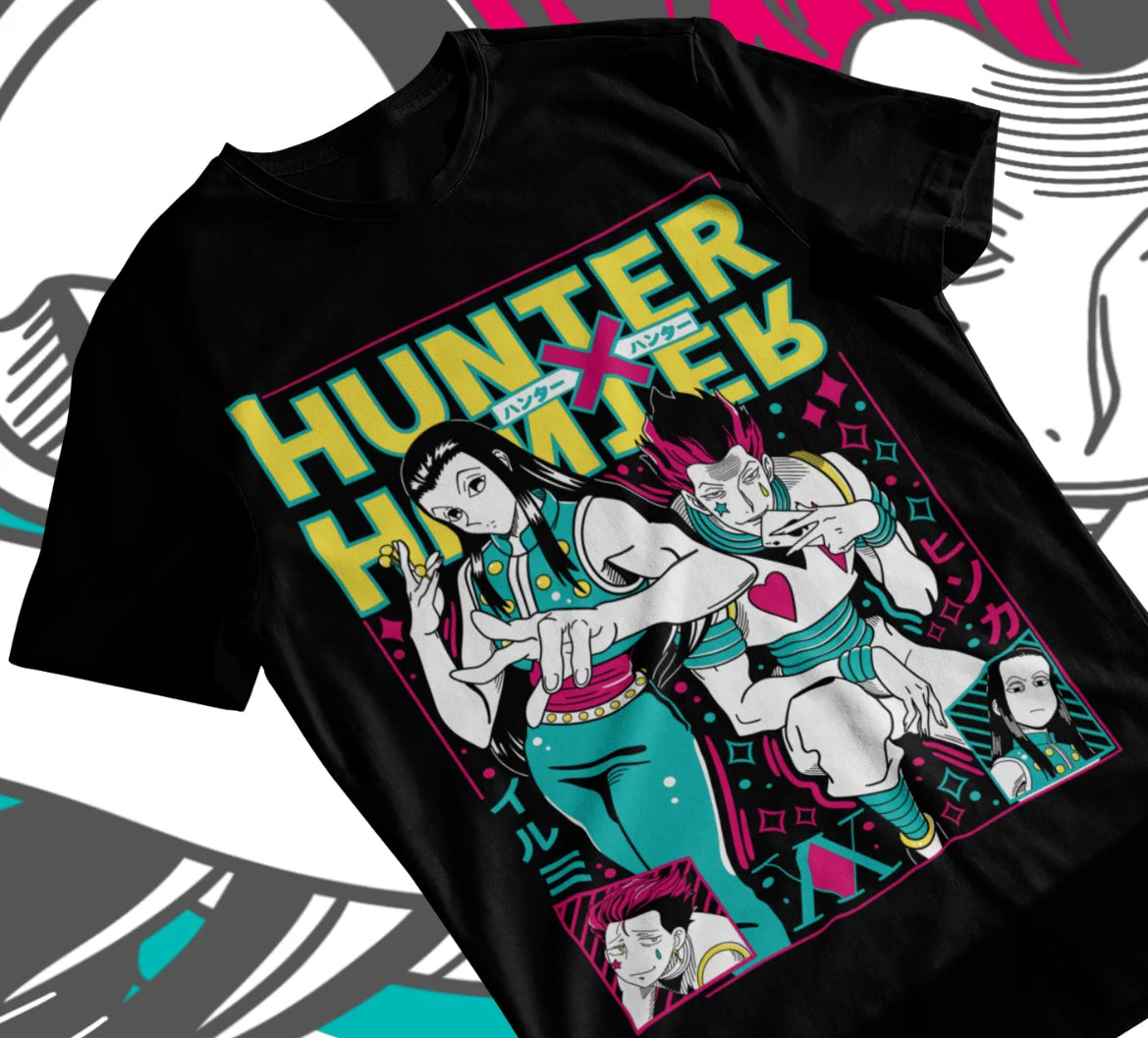 Hunter X Hunter T-Shirt Printed  Gon Killua Hisoka Set