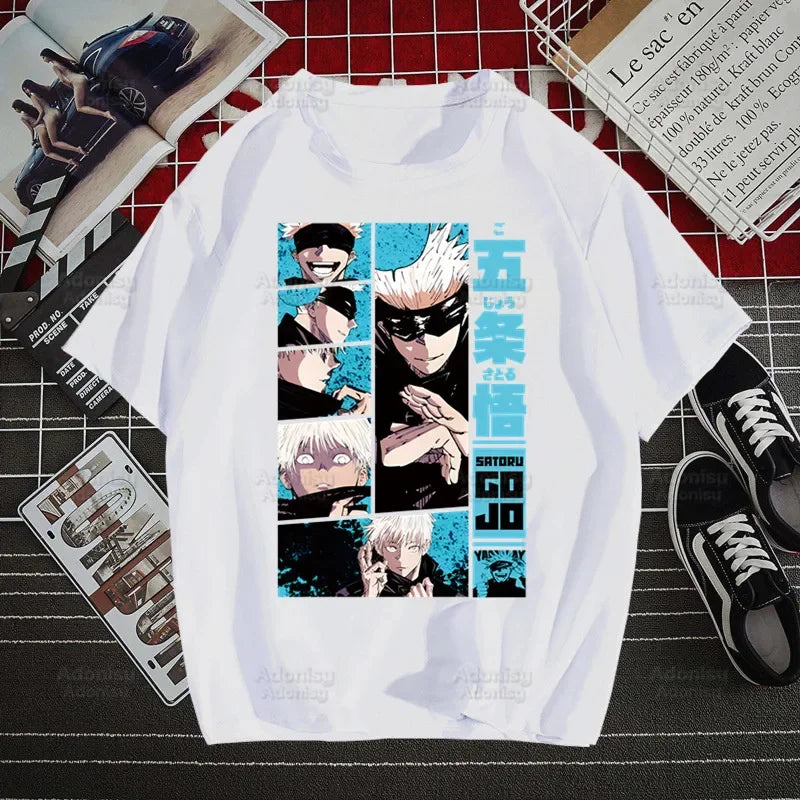 Harajuku-inspired Jujutsu Kaisen T-Shirt Set-2 (Variants Available)