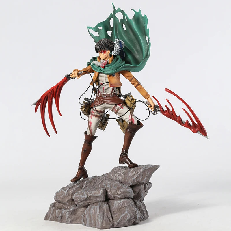 Attack on Titan Anime Levi Ackerman Figurine 36 cm