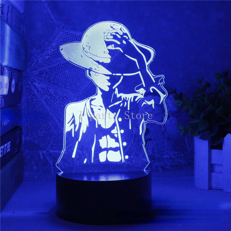 One Piece Luffy LED Night Light