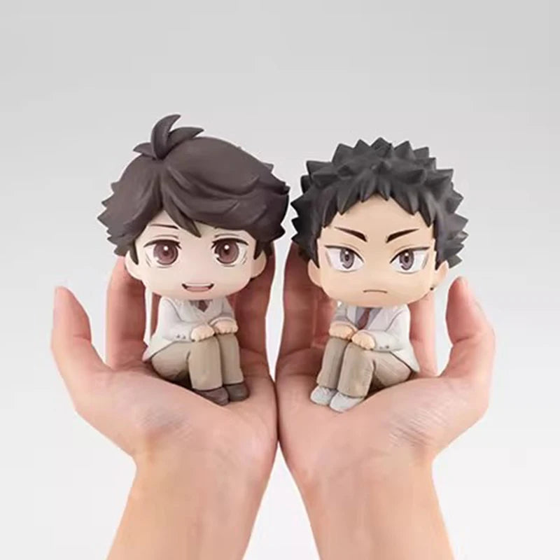 Haikyuu Anime Oikawa Tooru Iwaizumi Hajime 10cm Action Figures