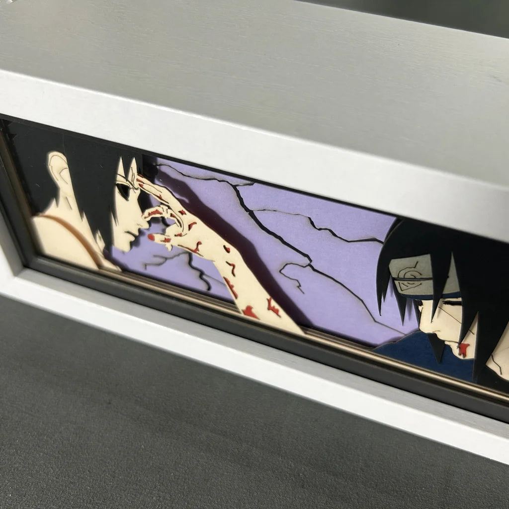 Naruto Itachi , Kakashi and Madara 3D Anime LED Lamp Light Box (Variants Available)