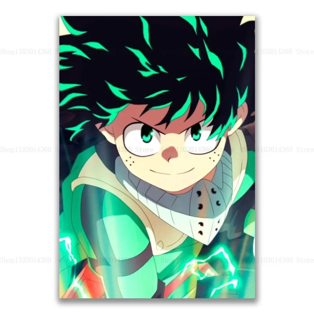 Izuku midoriya Deku My Hero Academia Poster