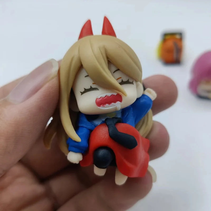 Chainsaw Man Pochita Denji Makima Aki Sleep Version Figurine 5 cm