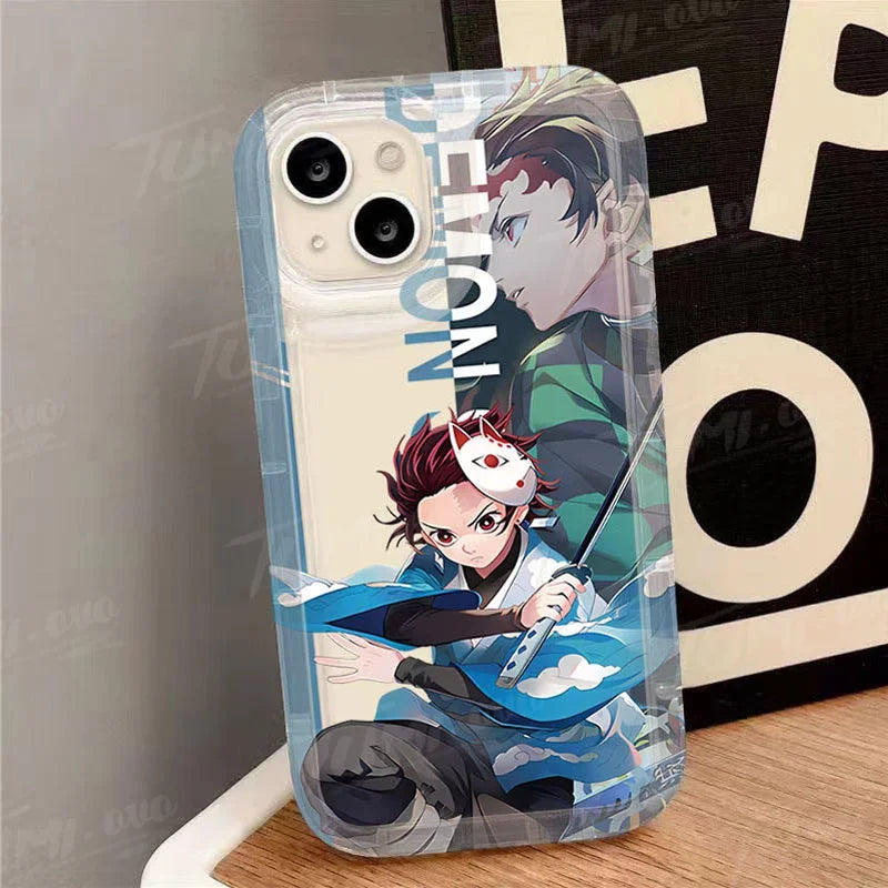 Demon Slayer Missouri/Iguro/Indsuke/Zenitsu iPhone Cover Collection-2 (Variants Available)