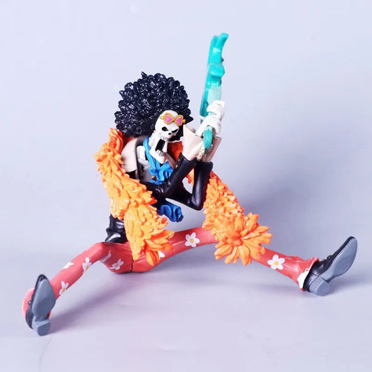 One Piece Figure - Brook King of Souls Musician Manga Action Figure - 18cm