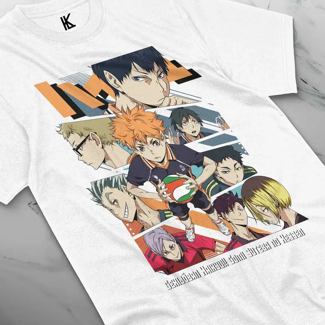 Haikyuu Anime Kuroo Tetsurou Kozume Kenma Volleyball T-shirt