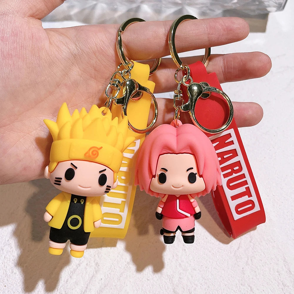 Naruto  Haruno Sakura Hatake Kakashi Gaara Uzumaki Pendant key Rings