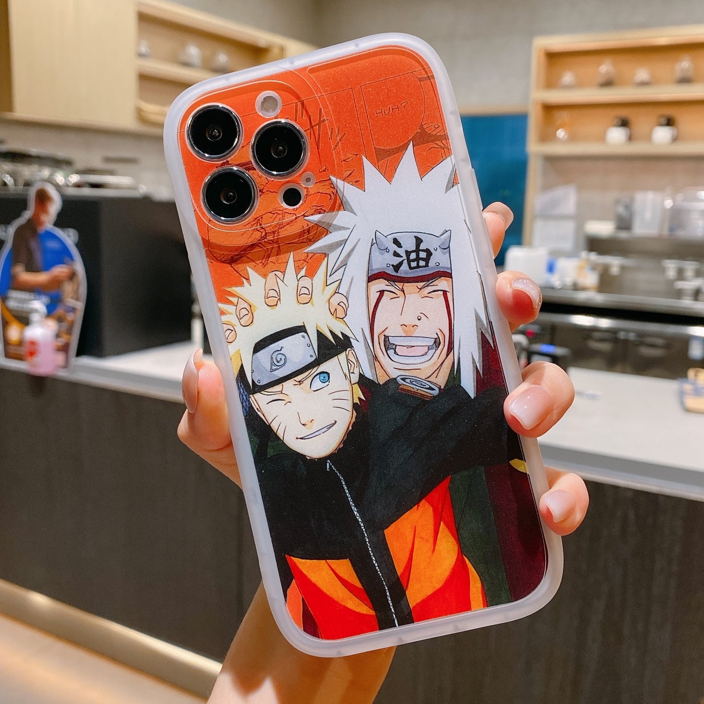 Naruto Soft Silicone iPhone Back Cover cases (Variants Available)