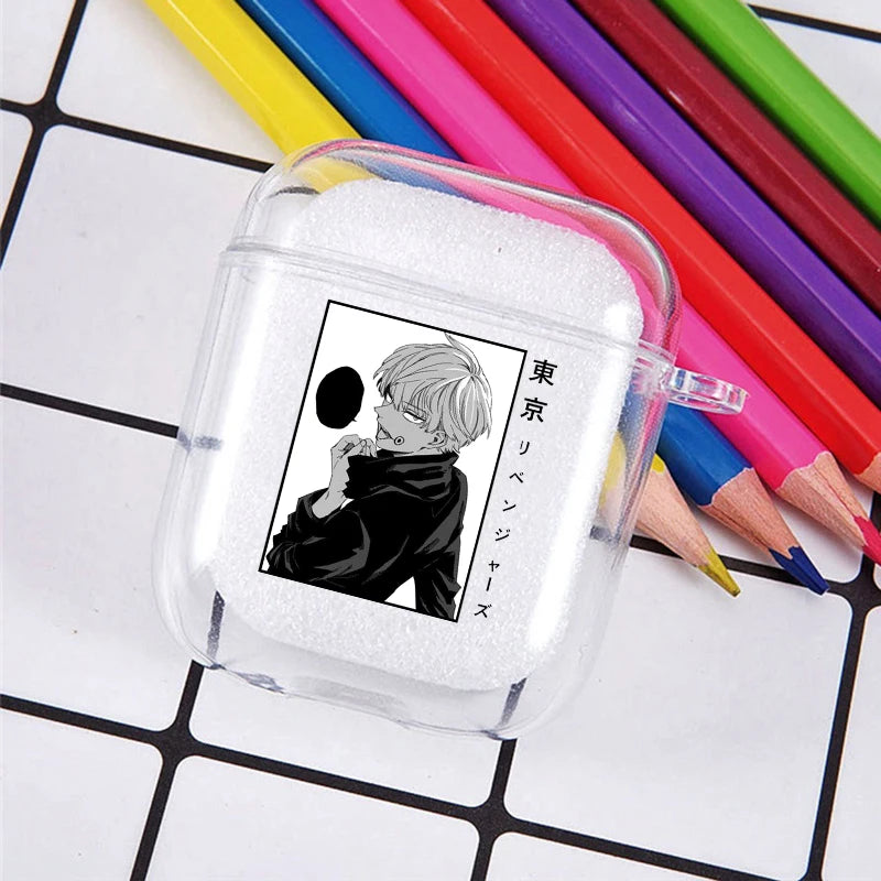 Jujutsu Kaisen Sukuna & Gojo Satoru Soft Silicone Airpods Case (Variants Available)