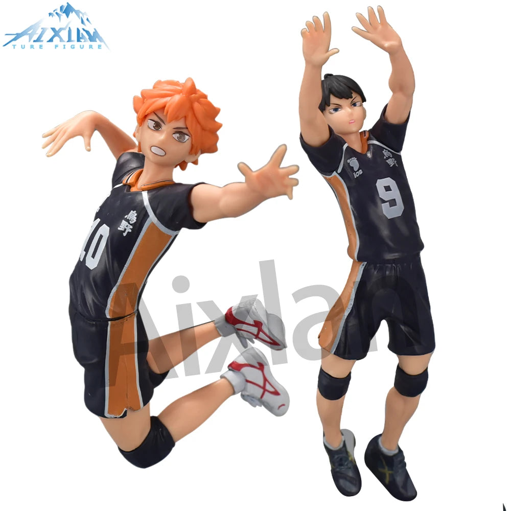 Haikyuu Anime Shoyo Hinata Tobio Kageyama 4cm Action Figure