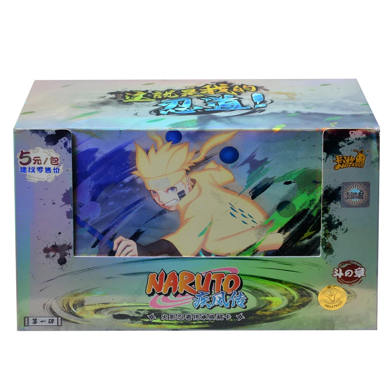 Original Naruto World Collection Cards Chapter of the Array Box Toy