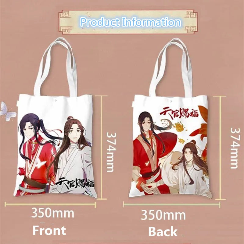 Tokyo Revengers/ Demon Slayer/Mo Dao Zu Shi Cosplay Canvas Shoulder Tote Bag