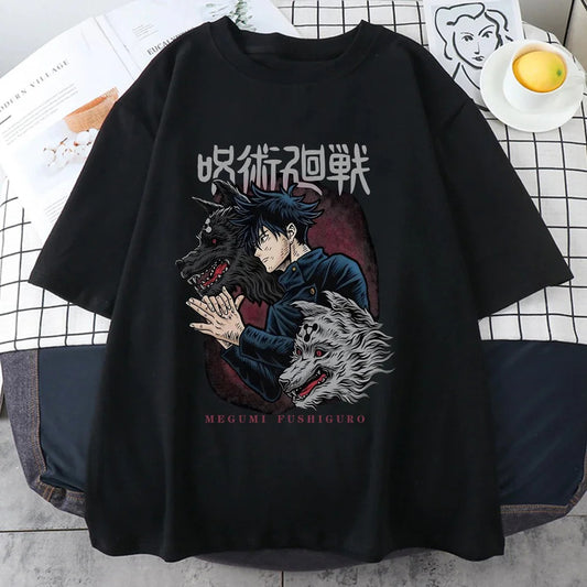 Fushiguro Megumi Jujutsu Kaisen Tshirt/Tee (Colors Available)