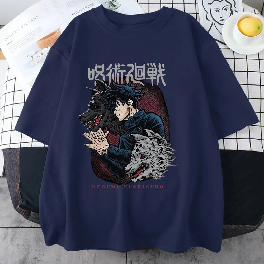 Fushiguro Megumi Jujutsu Kaisen Tshirt/Tee (Colors Available)