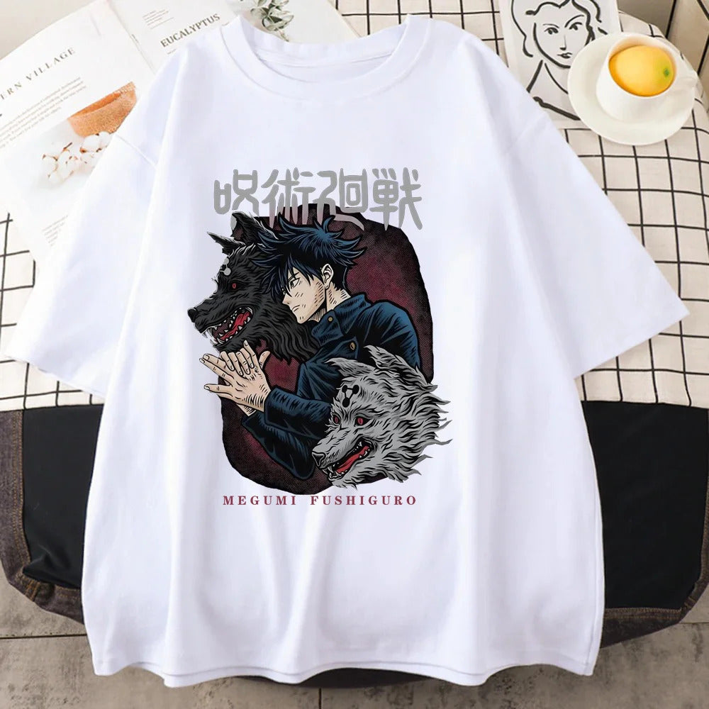 Fushiguro Megumi Jujutsu Kaisen Tshirt/Tee (Colors Available)