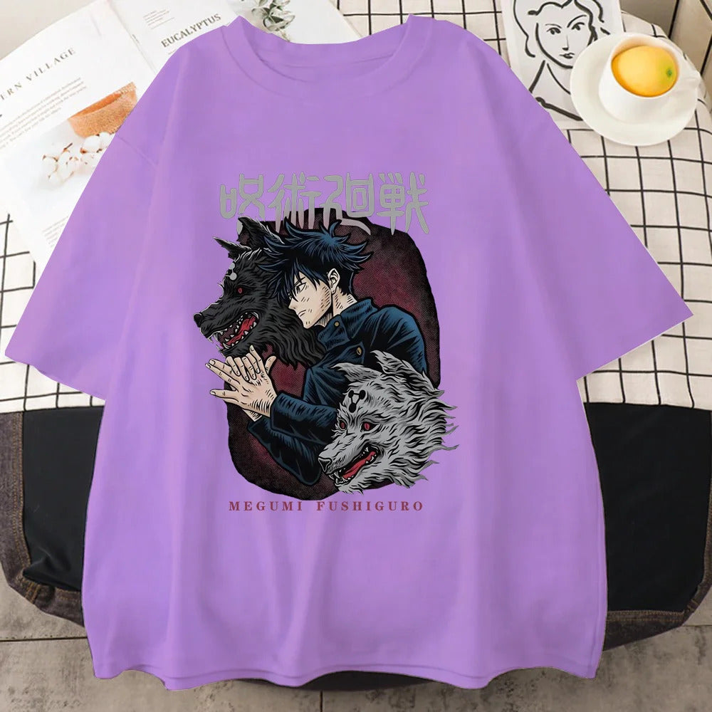 Fushiguro Megumi Jujutsu Kaisen Tshirt/Tee (Colors Available)