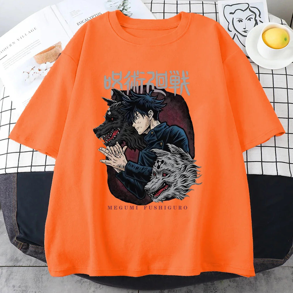 Fushiguro Megumi Jujutsu Kaisen Tshirt/Tee (Colors Available)