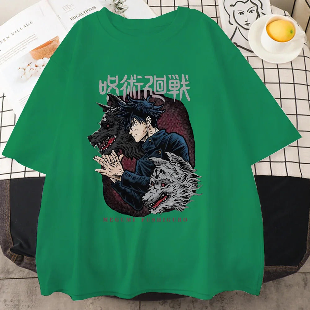 Fushiguro Megumi Jujutsu Kaisen Tshirt/Tee (Colors Available)