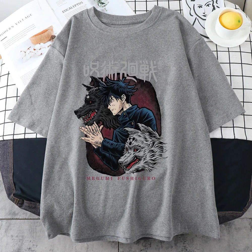 Fushiguro Megumi Jujutsu Kaisen Tshirt/Tee (Colors Available)