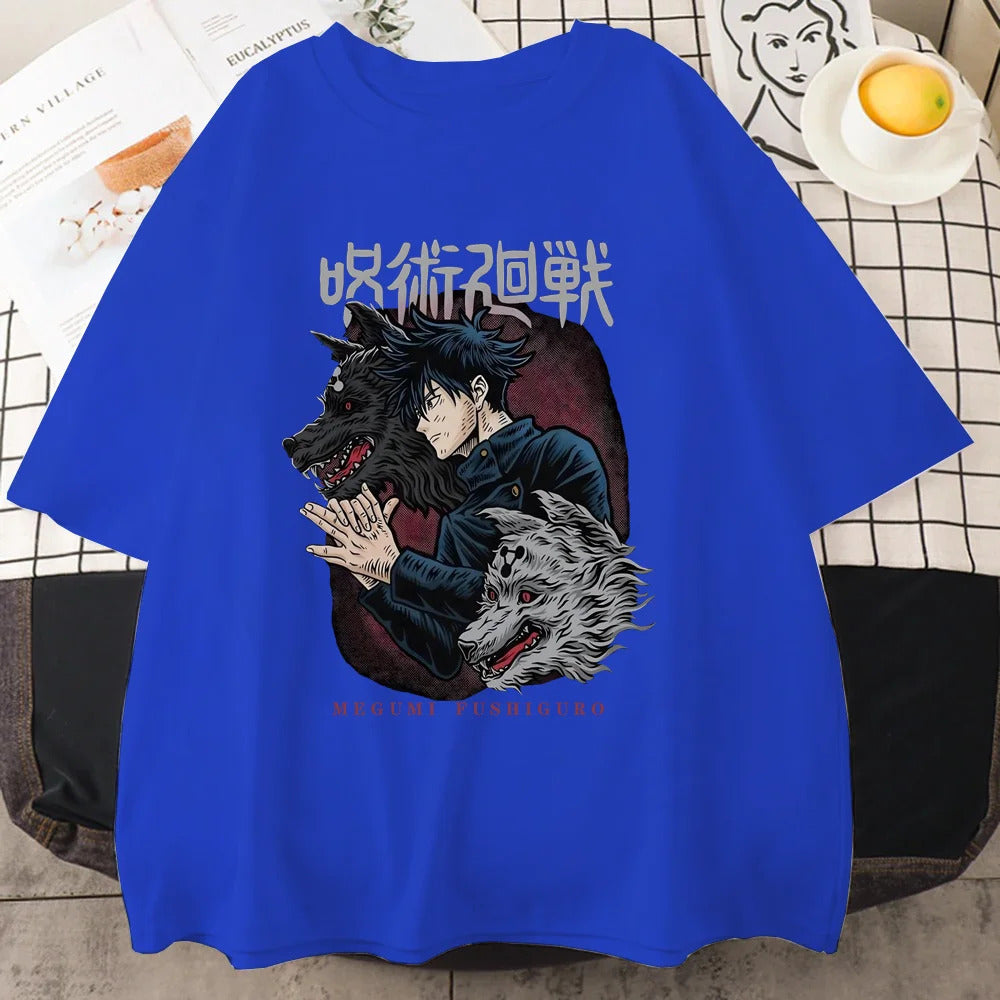 Fushiguro Megumi Jujutsu Kaisen Tshirt/Tee (Colors Available)