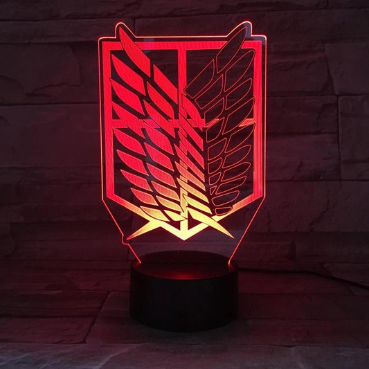 Scouts Logo Night Lamp Attack on Titan - House Of Fandom