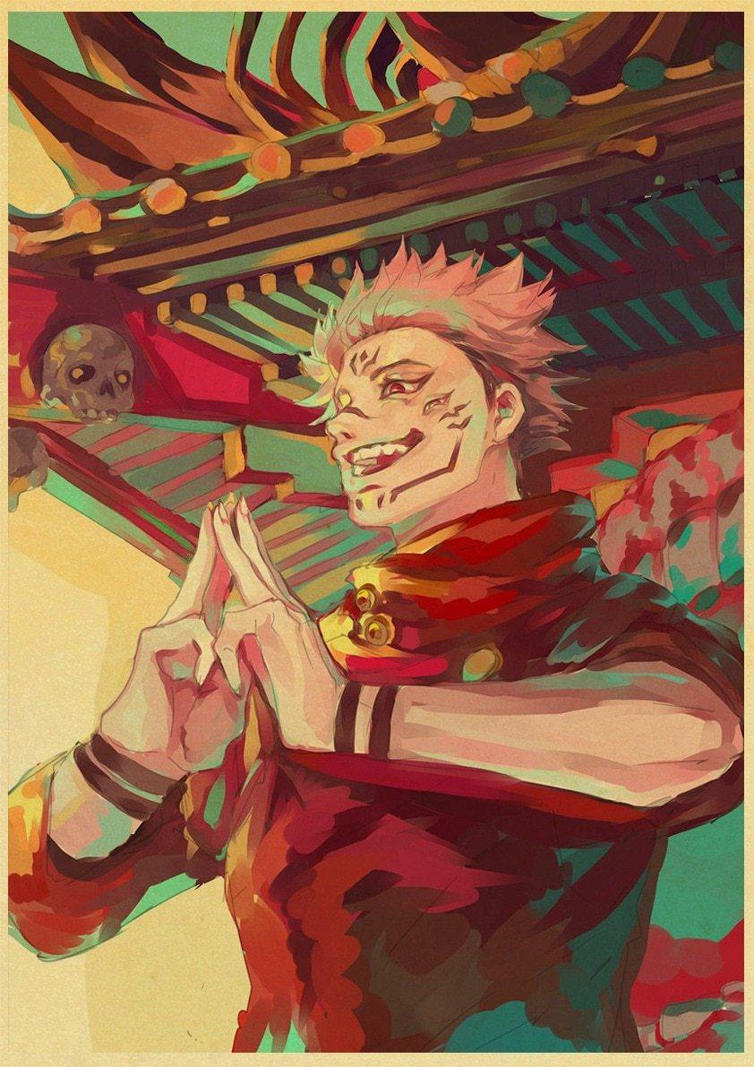 Posters Jujutsu Kaisen (Variants Available) 42*30 cm - House Of Fandom