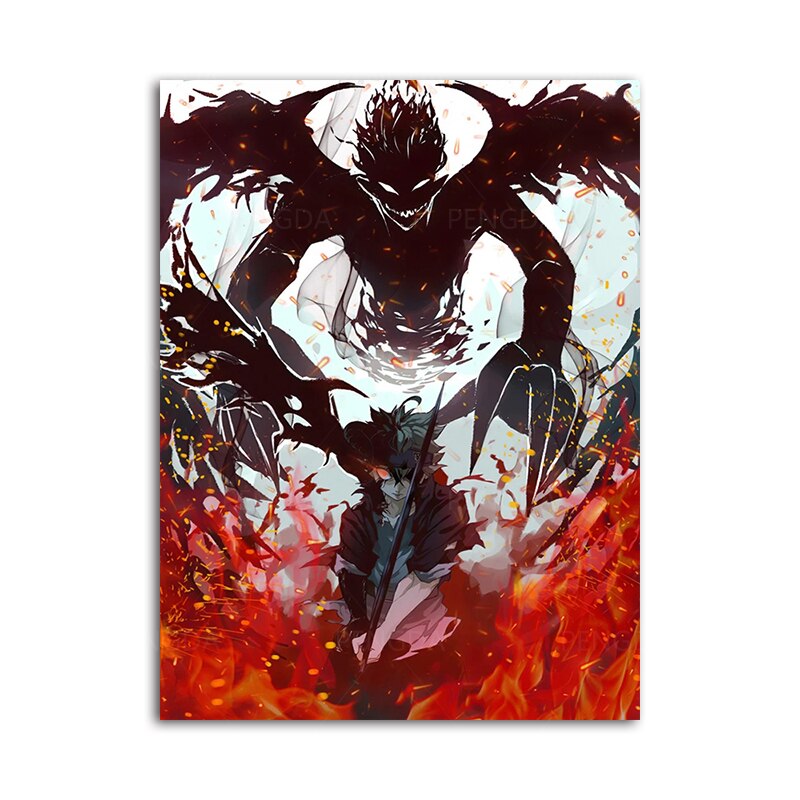 Asta Posters Black Clover (Variants Available) - House Of Fandom